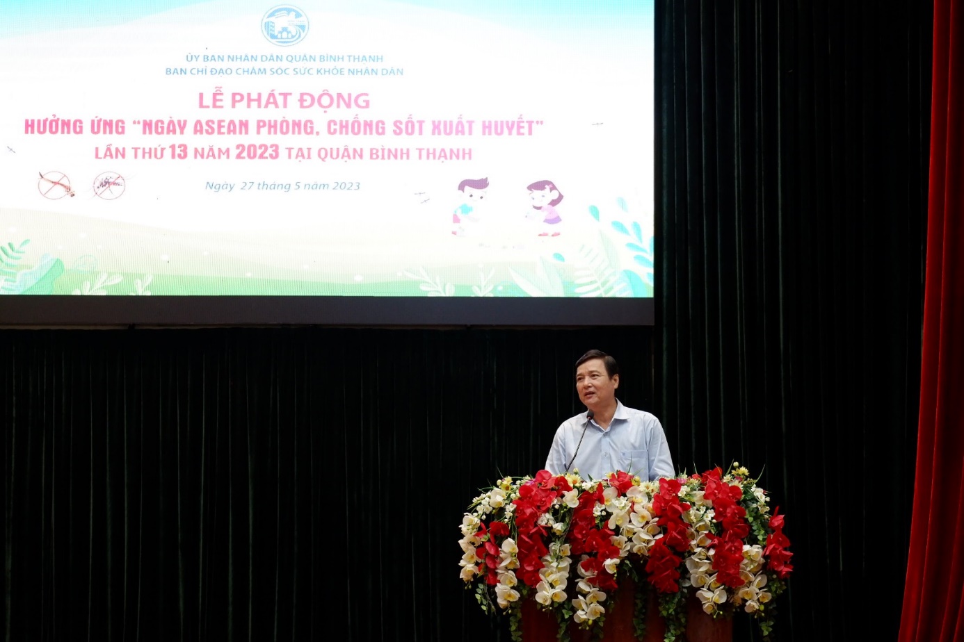 Quận Bình Thạnh: Tổ chức lễ phát động hưởng ứng Ngày Asean phòng chống Sốt xuất huyết