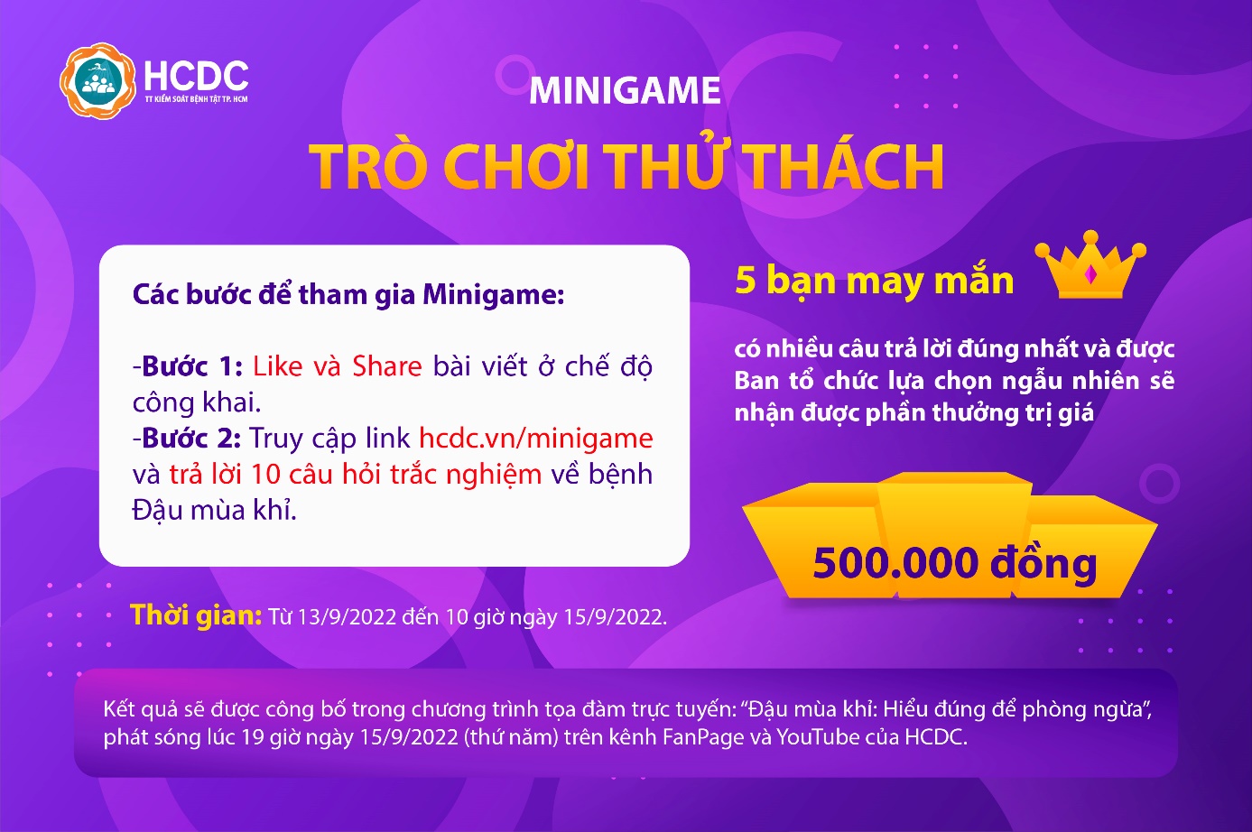 Thử thách hiểu biết của bạn về bệnh Đậu mùa khỉ