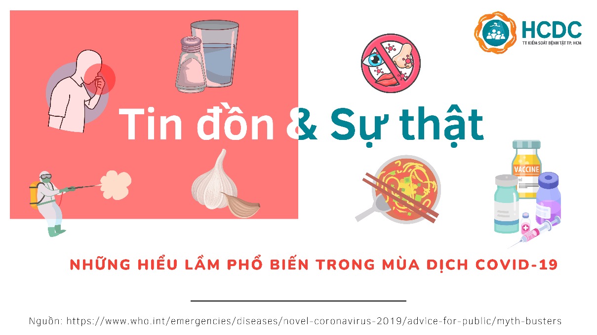 Tin đồn và Sự thật: Những hiểu lầm phổ biến trong mùa dịch COVID-19