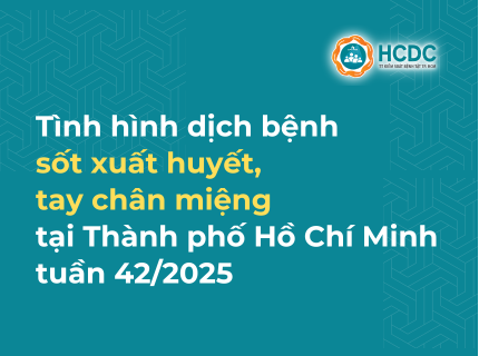 Tình hình dịch bệnh sốt xuất huyết, tay chân miệng trên địa bàn TP. Hồ Chí Minh tính đến tuần 42/2025