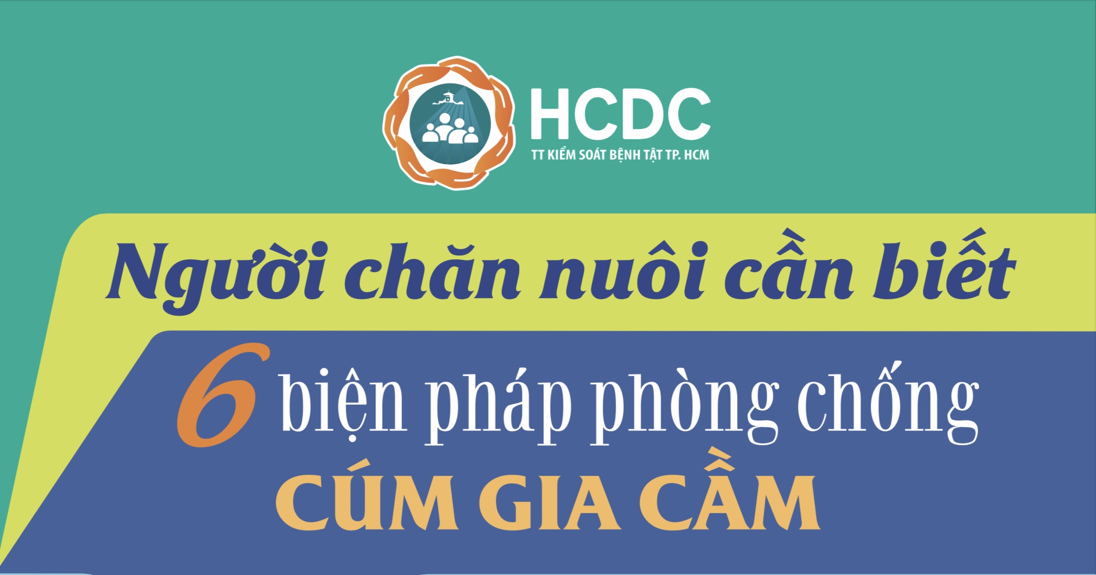 [TỜ RƠI] NGƯỜI CHĂN NUÔI CẦN BIẾT: 6 BIỆN PHÁP PHÒNG CHỐNG CÚM GIA CẦM