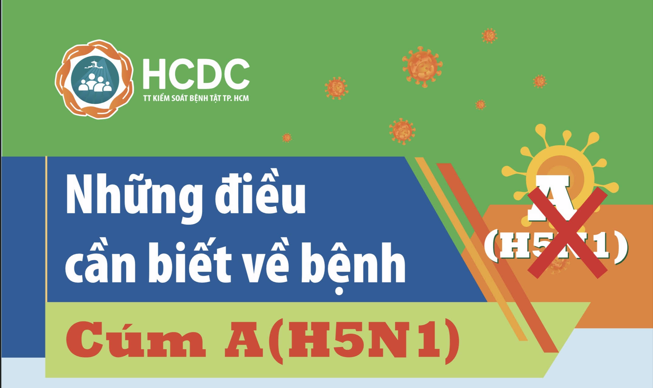 [TỜ RƠI] Những điều cần biết về bệnh Cúm A (H5N1)