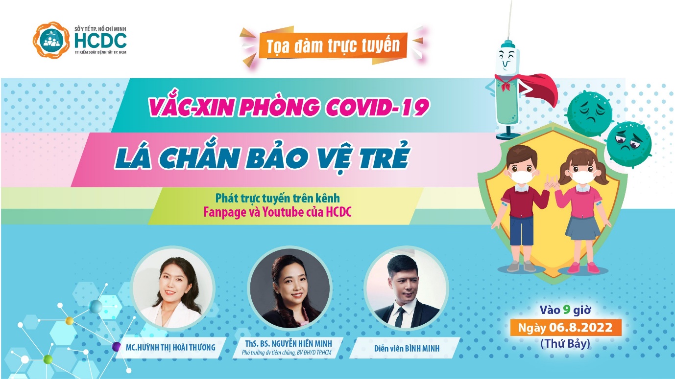 Vắc-xin phòng COVID-19 - Lá chắn bảo vệ trẻ