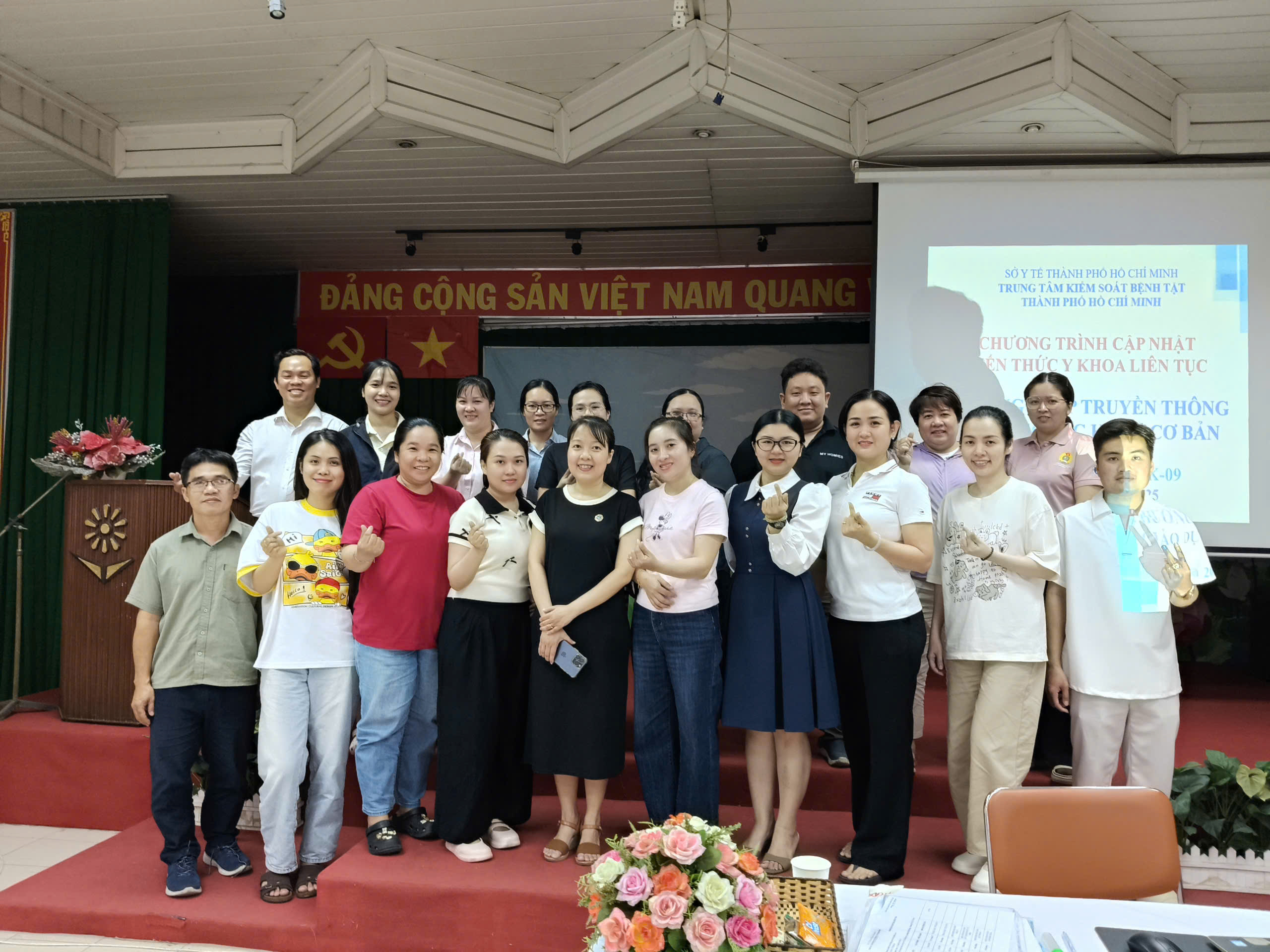 HCDC: Nâng cao kỹ năng truyền thông - giáo dục sức khỏe cho nhân viên y tế tháng 10/2025