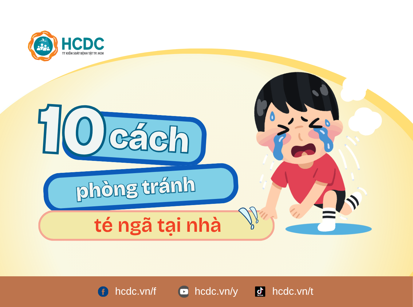 10 biện pháp phòng ngừa té ngã tại nhà