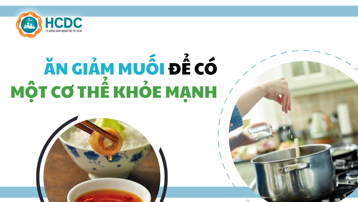 Ăn giảm muối để có một cơ thể khỏe mạnh