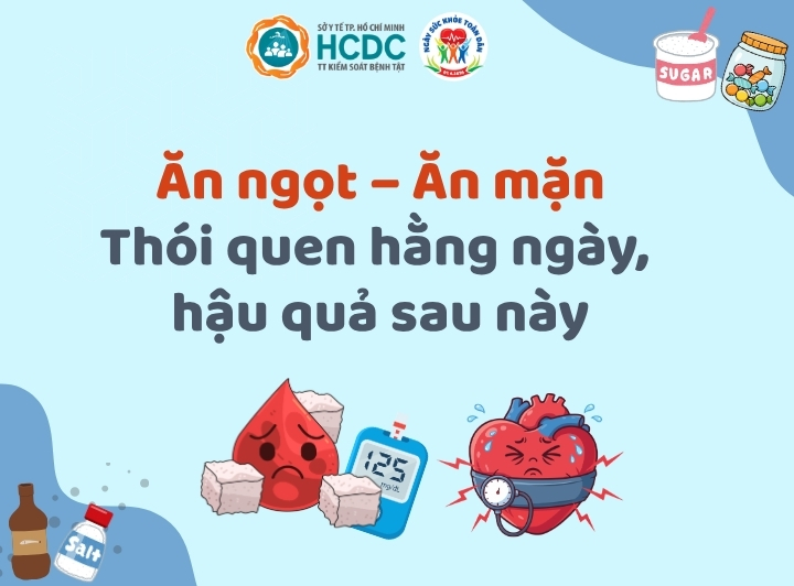 Ăn ngọt – ăn mặn: Thói quen hằng ngày, hậu quả sau này
