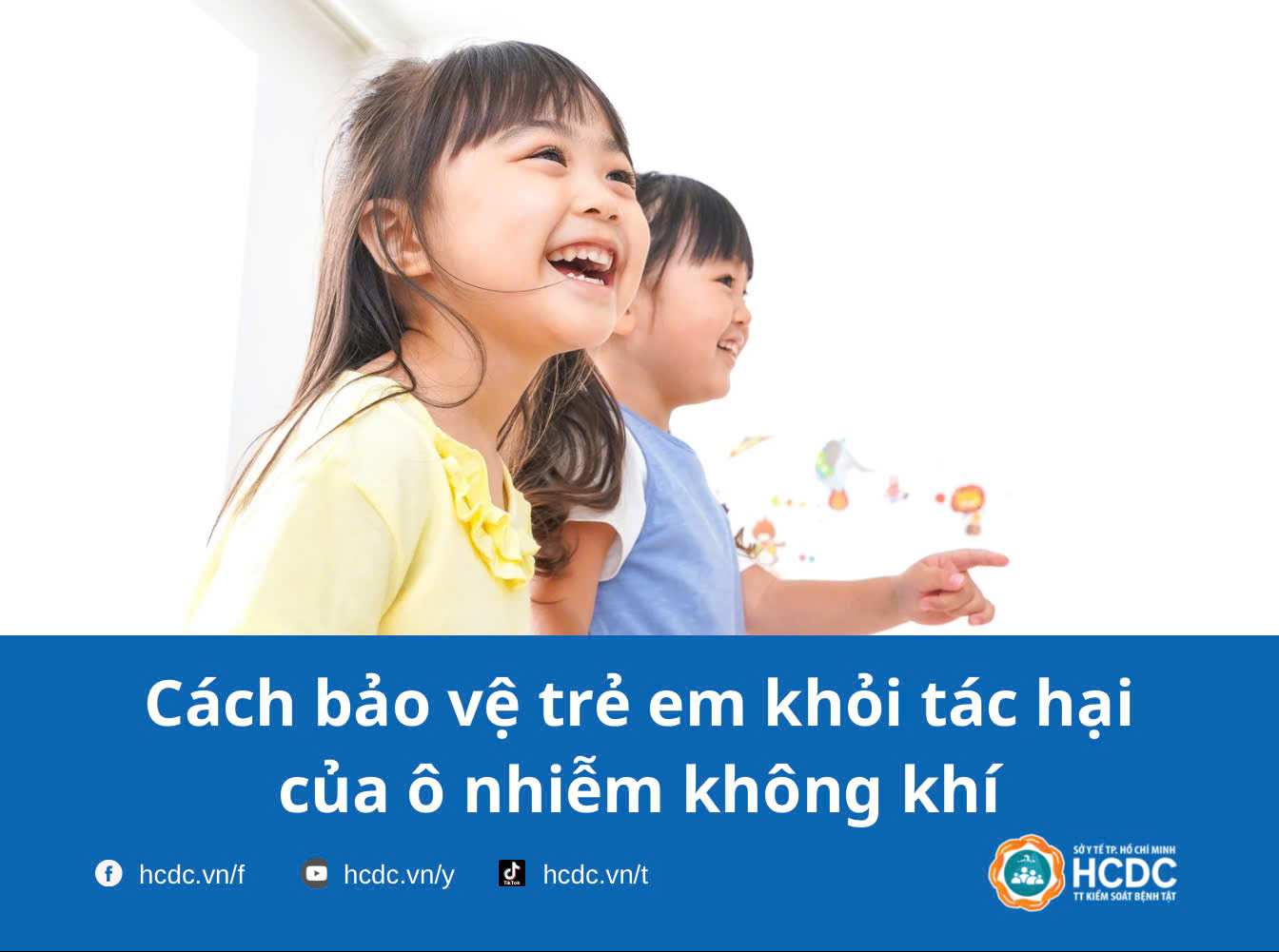 Cách bảo vệ trẻ em khỏi tác hại của ô nhiễm không khí