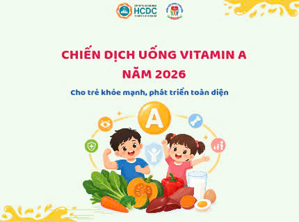 Chiến dịch uống Vitamin A năm 2026