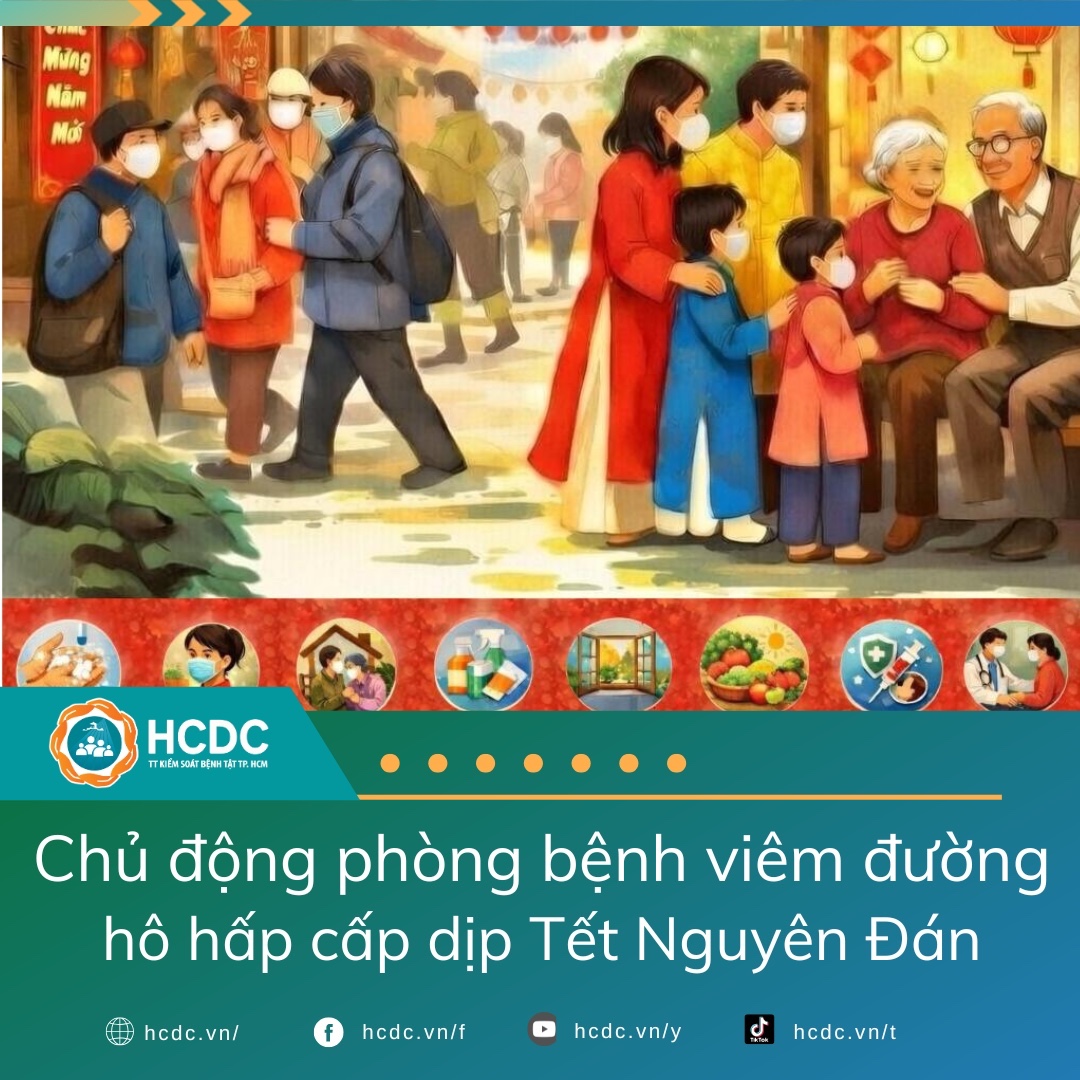 Chủ động phòng bệnh viêm đường hô hấp cấp dịp Tết Nguyên Đán