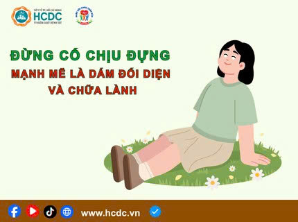 Đừng cố chịu đựng: Mạnh mẽ là dám đối diện và chữa lành