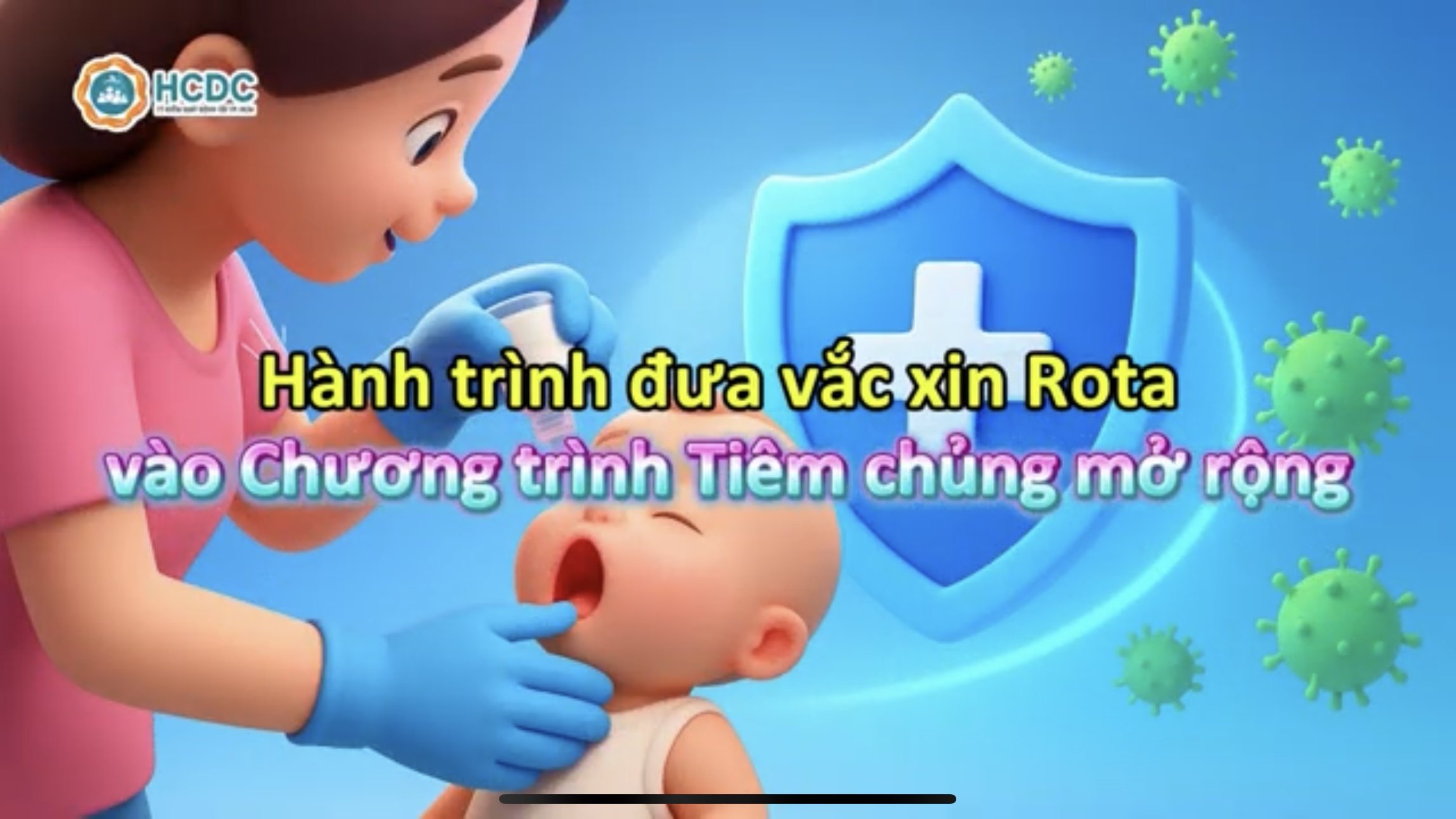 Hành trình đưa vắc xin Rota vào chương trình Tiêm chủng mở rộng