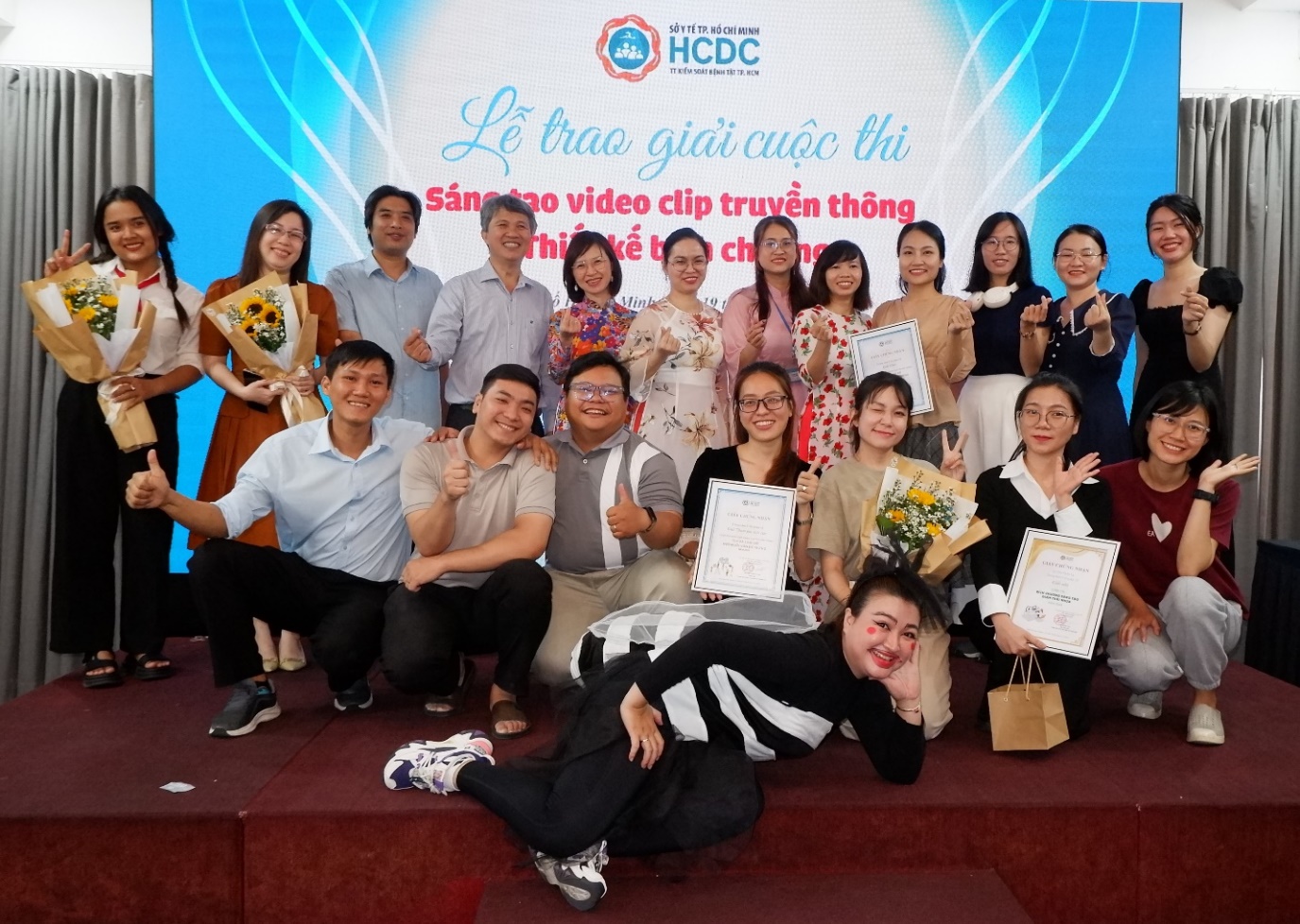 HCDC: Lễ trao giải cuộc thi sáng tạo video clip truyền thông “Tìm và loại bỏ nơi muỗi vằn đẻ trứng”