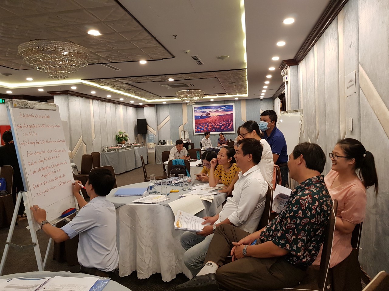 HCDC Tổ chức tập huấn tư vấn xét nghiệm HIV theo dấu bạn tình/bạn chích 