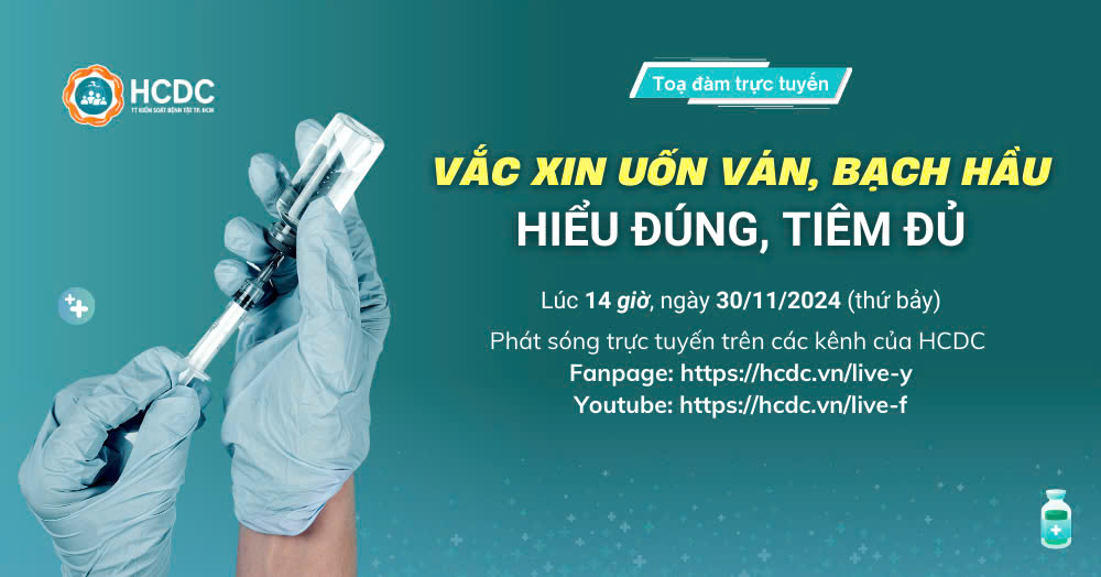 Hiểu đúng, tiêm đủ - Để phòng bệnh uốn ván và bạch hầu cho trẻ