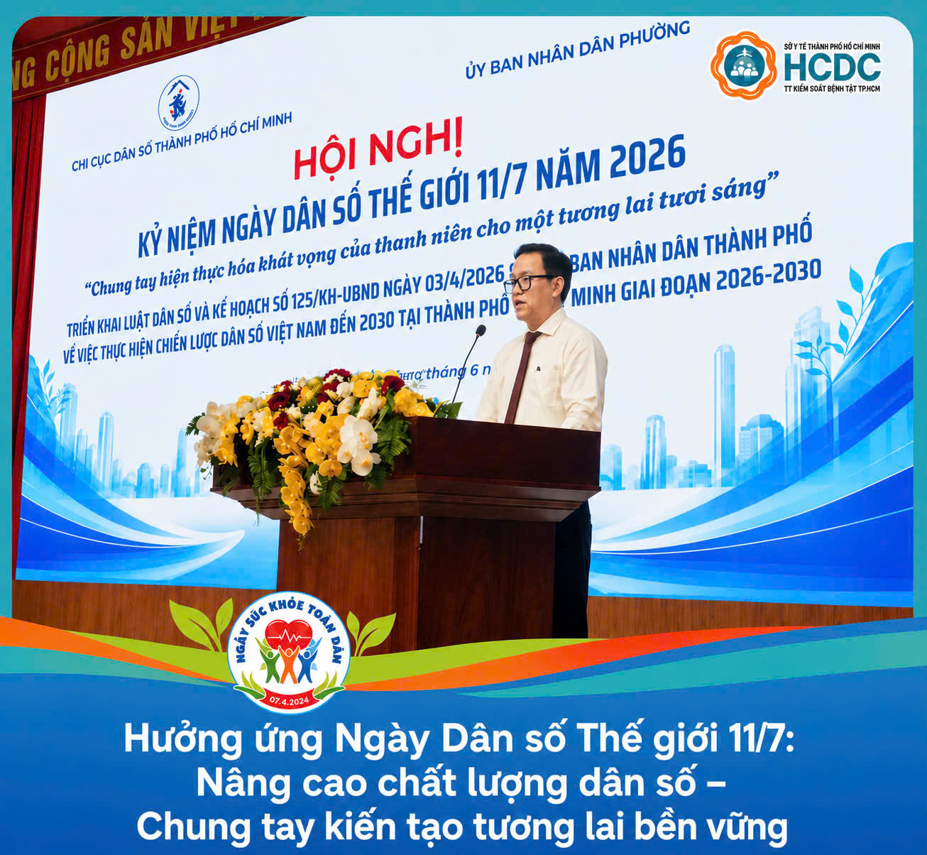 Hưởng ứng Ngày Dân số Thế giới 11/7: Nâng cao chất lượng dân số – Chung tay kiến tạo tương lai bền vững