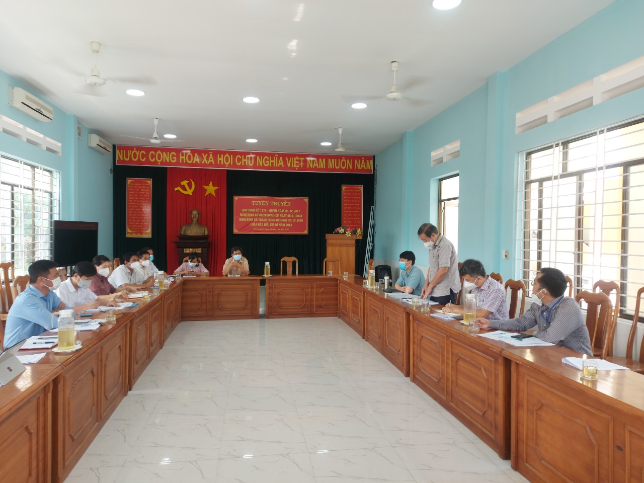 Huyện Cần Giờ: Tổ chức tiêm vắc-xin phòng COVID-19 vào thứ 3 hàng tuần