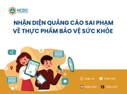 [Infographic] Nhận diện quảng cáo sai phạm về thực phẩm bảo vệ sức khỏe