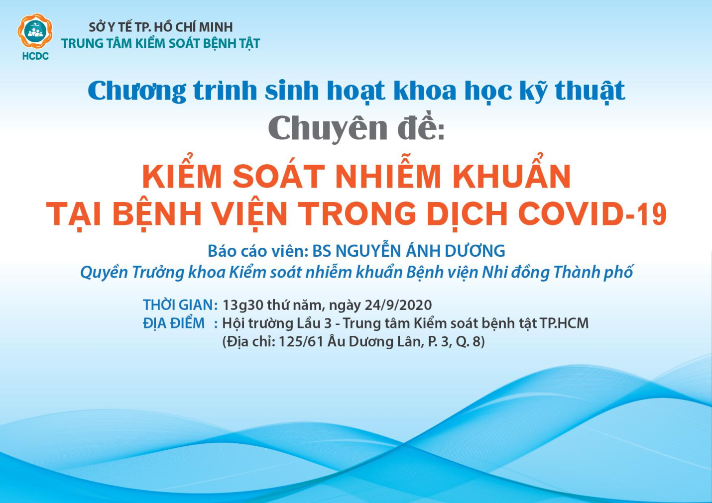 Kiểm soát nhiễn khuẩn tại bệnh viện trong dịch COVID-19