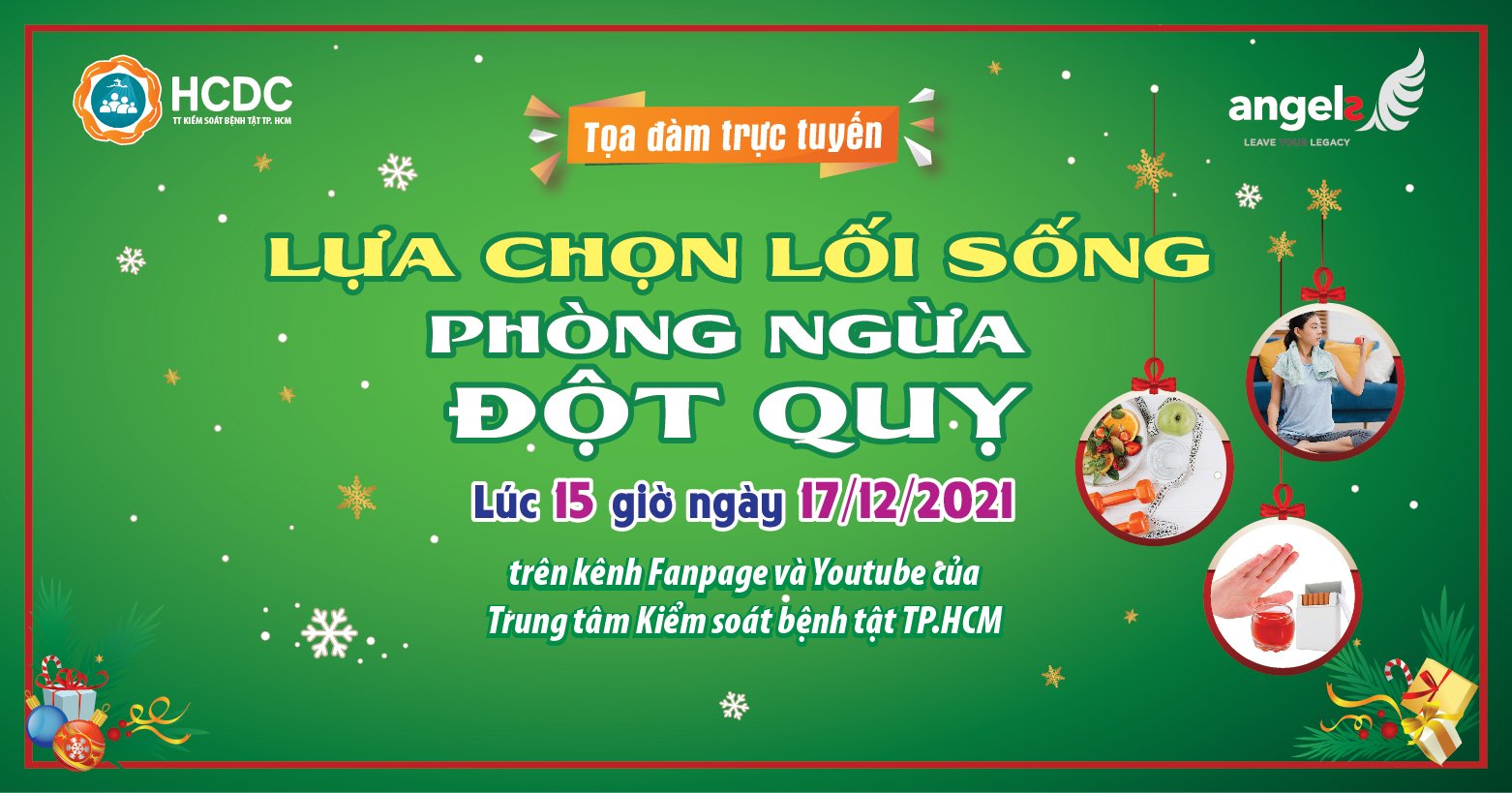 Lựa chọn lối sống - Phòng ngừa đột quỵ