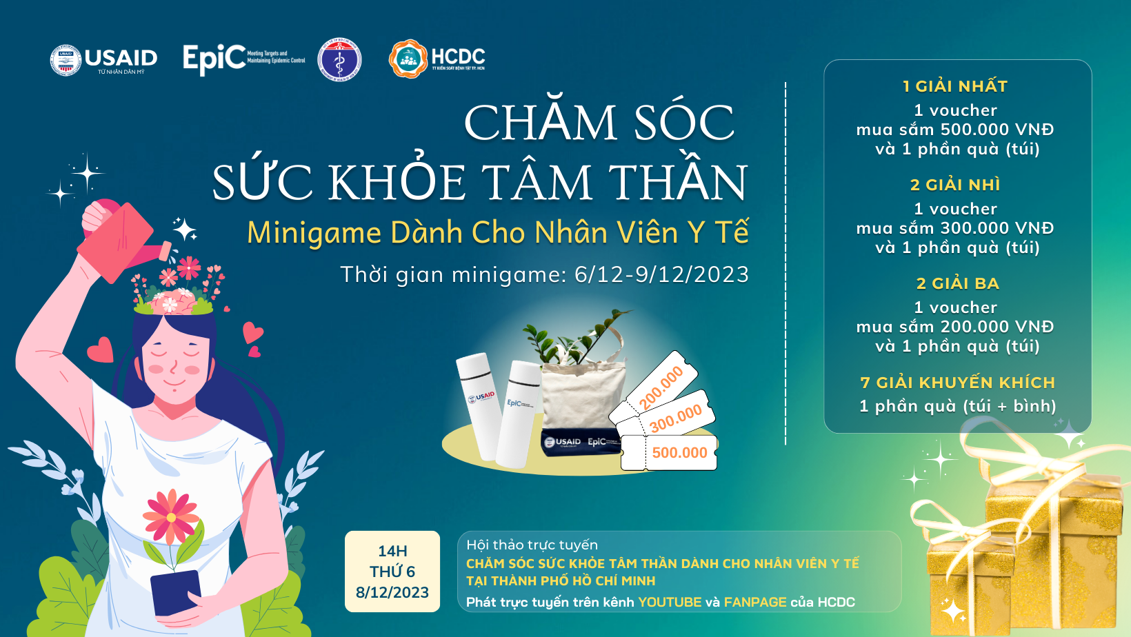 Minigame dành riêng cho nhân viên y tế tại TP Hồ Chí Minh