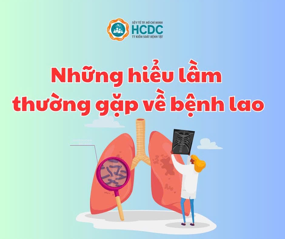 Những hiểu lầm thường gặp về bệnh lao