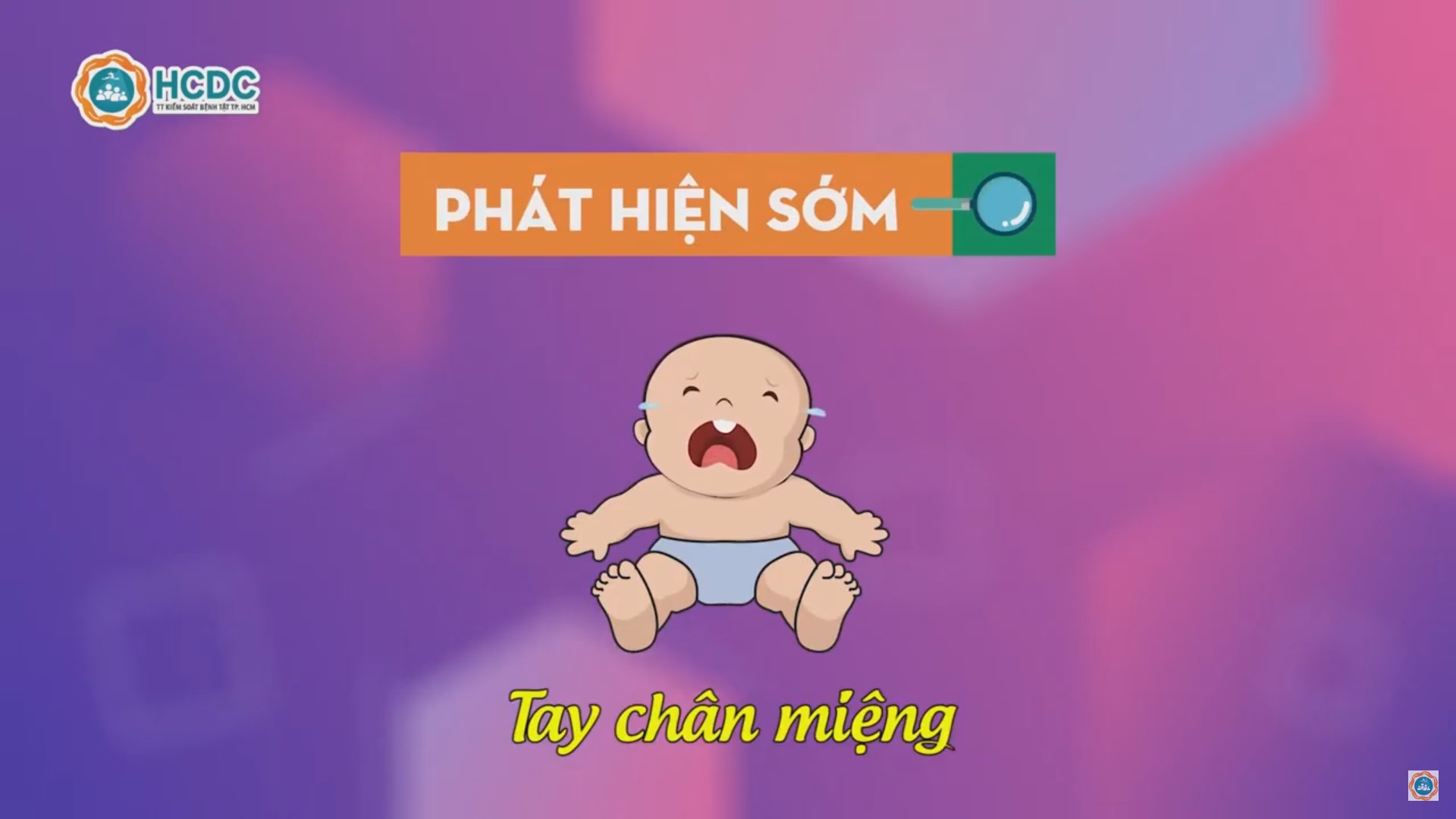 Phát hiện sớm tay chân miệng