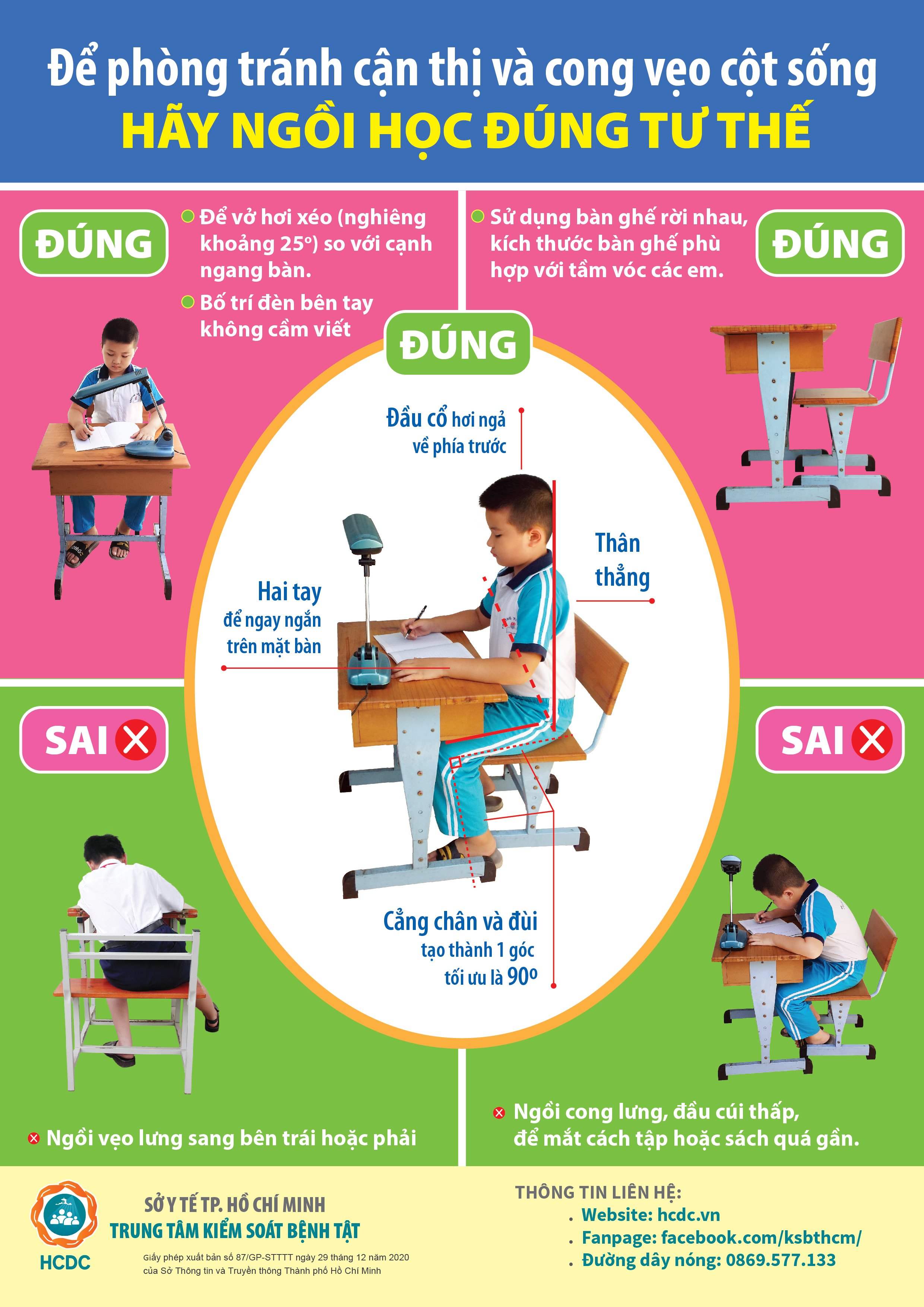 Phòng ngừa cong vẹo cột sống trong trường học