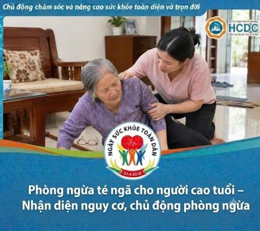 Phòng ngừa té ngã cho người cao tuổi: Nhận diện nguy cơ, chủ động phòng ngừa