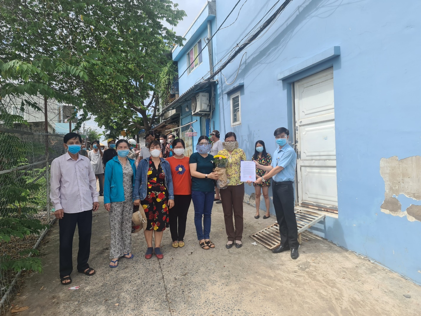 Quận Gò Vấp: gỡ phong tỏa 01 con hẻm trên địa bàn phường 15