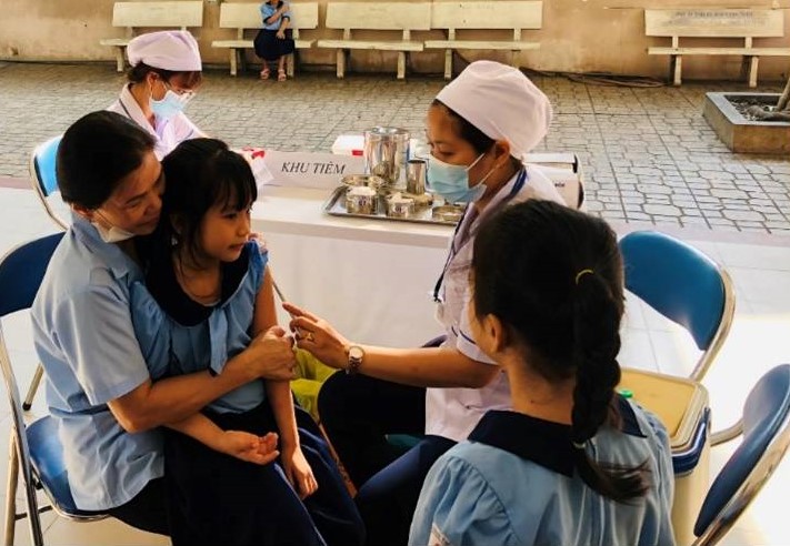 Quận Tân Bình triển khai chiến dịch tiêm bổ sung vắc xin Bạch hầu – Uốn ván