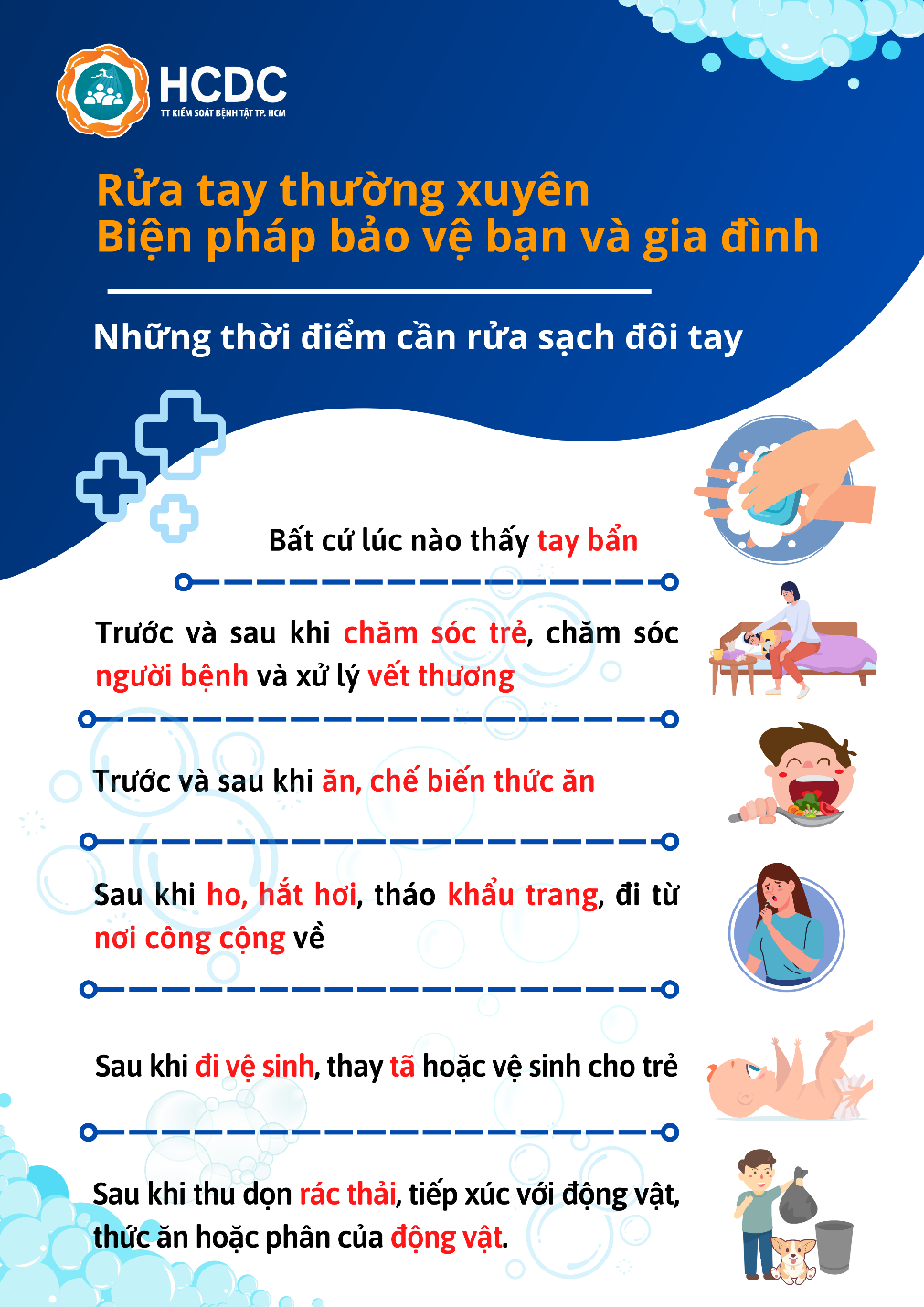 Rửa tay thường xuyên – Biện pháp bảo vệ bạn và gia đình bạn