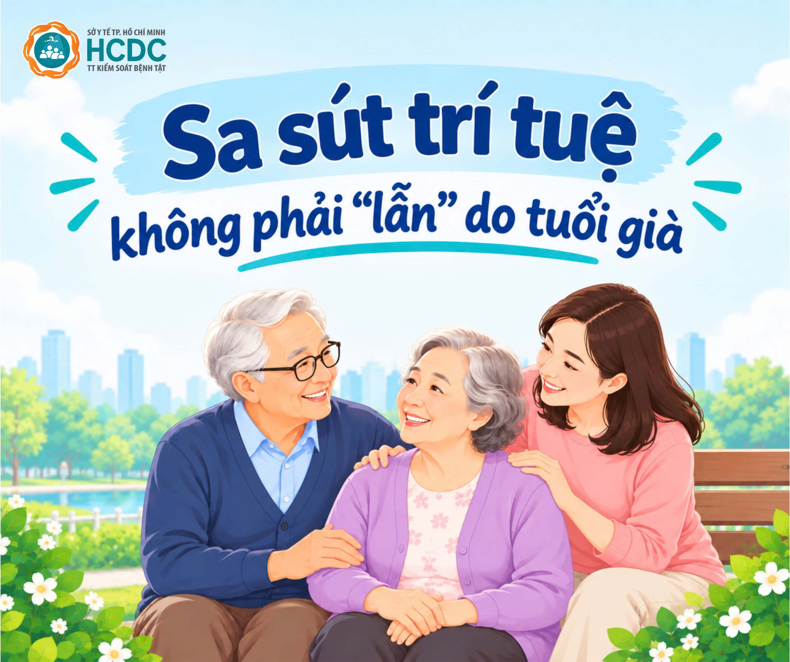Sa sút trí tuệ không phải “lẫn” do tuổi già