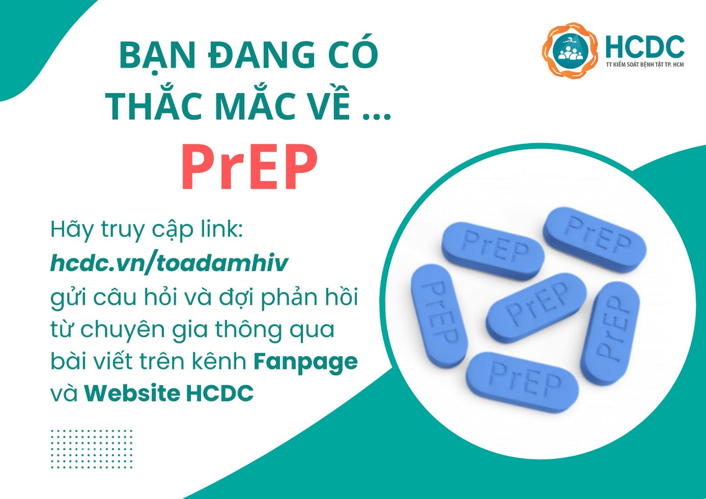 Thắc mắc về PrEP - Đặt ngay câu hỏi cho chuyên gia