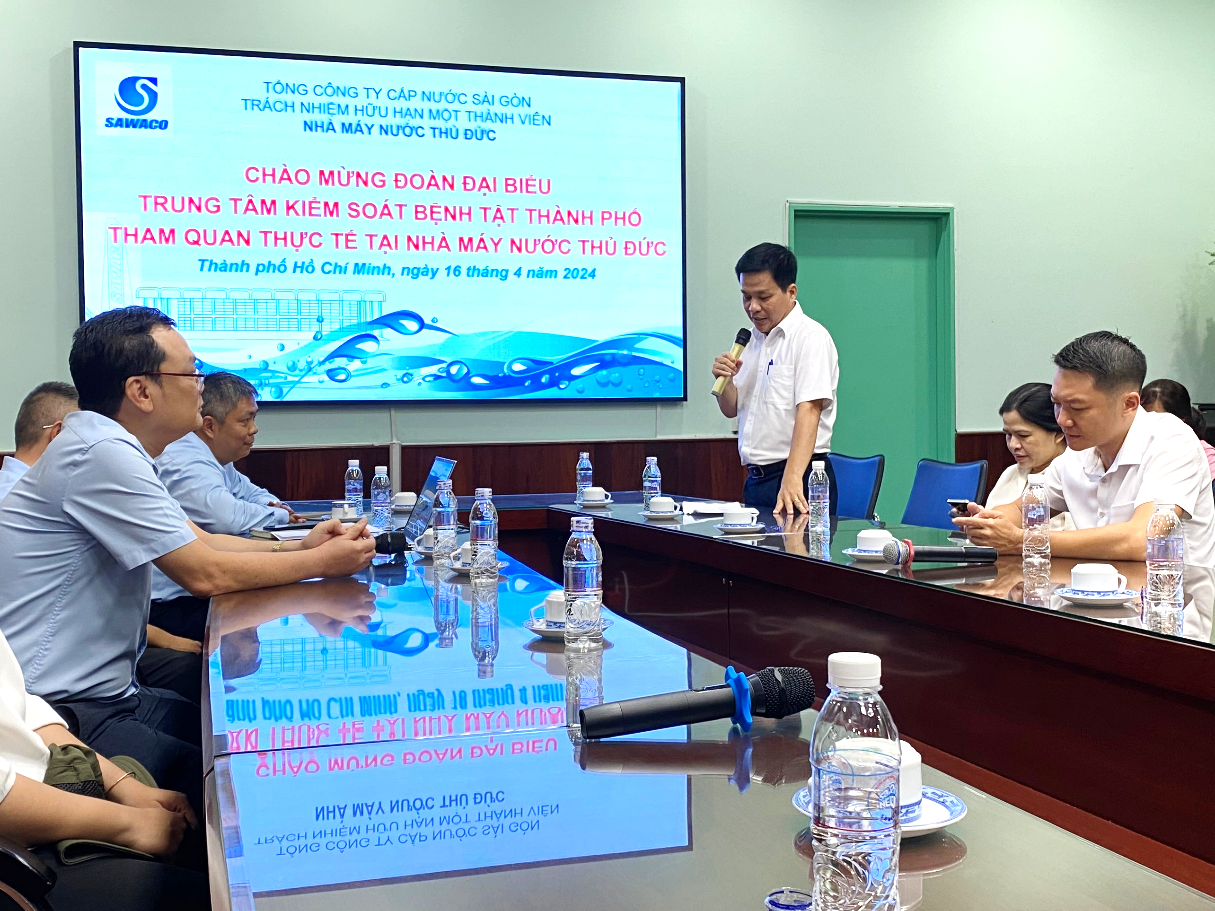 Tham quan thực tế nhà máy nước Thủ Đức - Hành trình lịch sử ngành nước thành phố