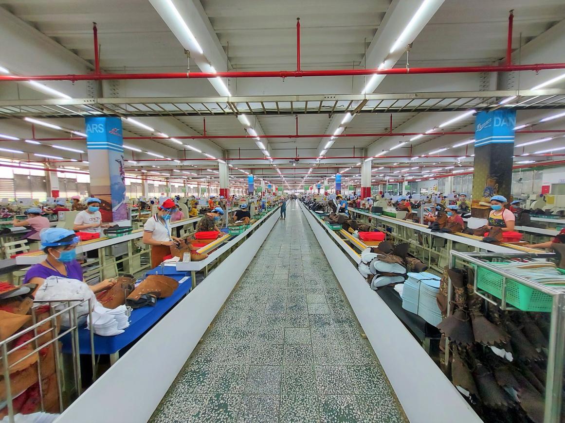 Thực hiện nhiều biện pháp để giảm thiểu rủi ro lây nhiễm Covid-19 tại công ty Pou Yuen