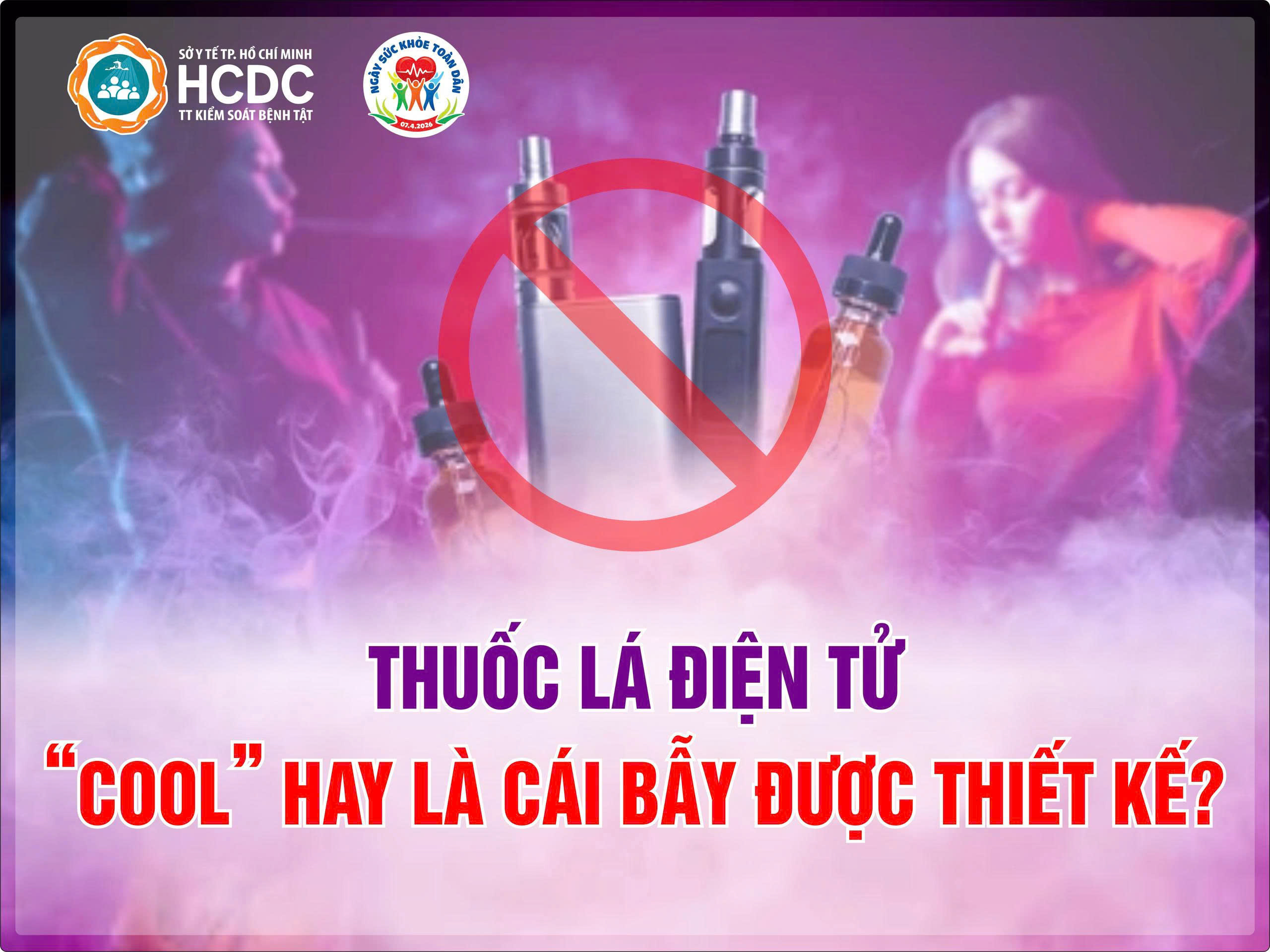 Thuốc lá điện tử - “cool” hay là cái bẫy được thiết kế?