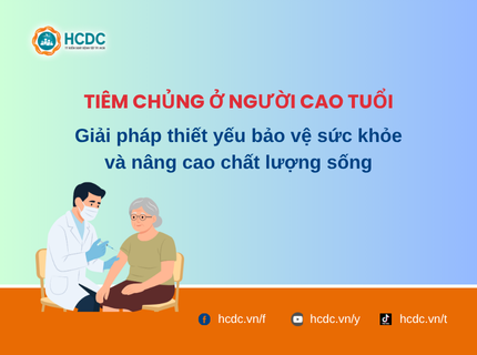 Tiêm chủng ở người cao tuổi: Giải pháp thiết yếu bảo vệ sức khỏe và nâng cao chất lượng sống