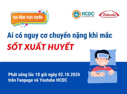 Tọa đàm “Ai có nguy cơ chuyển nặng khi mắc sốt xuất huyết” sẽ lên sóng sau 2 giờ nữa