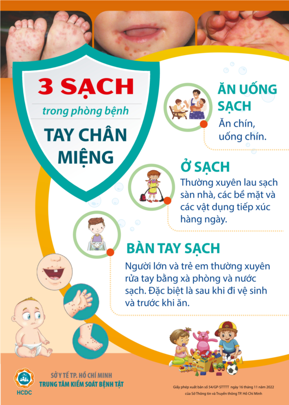TP.HCM: Số ca tay chân miệng đang có chiều hướng gia tăng