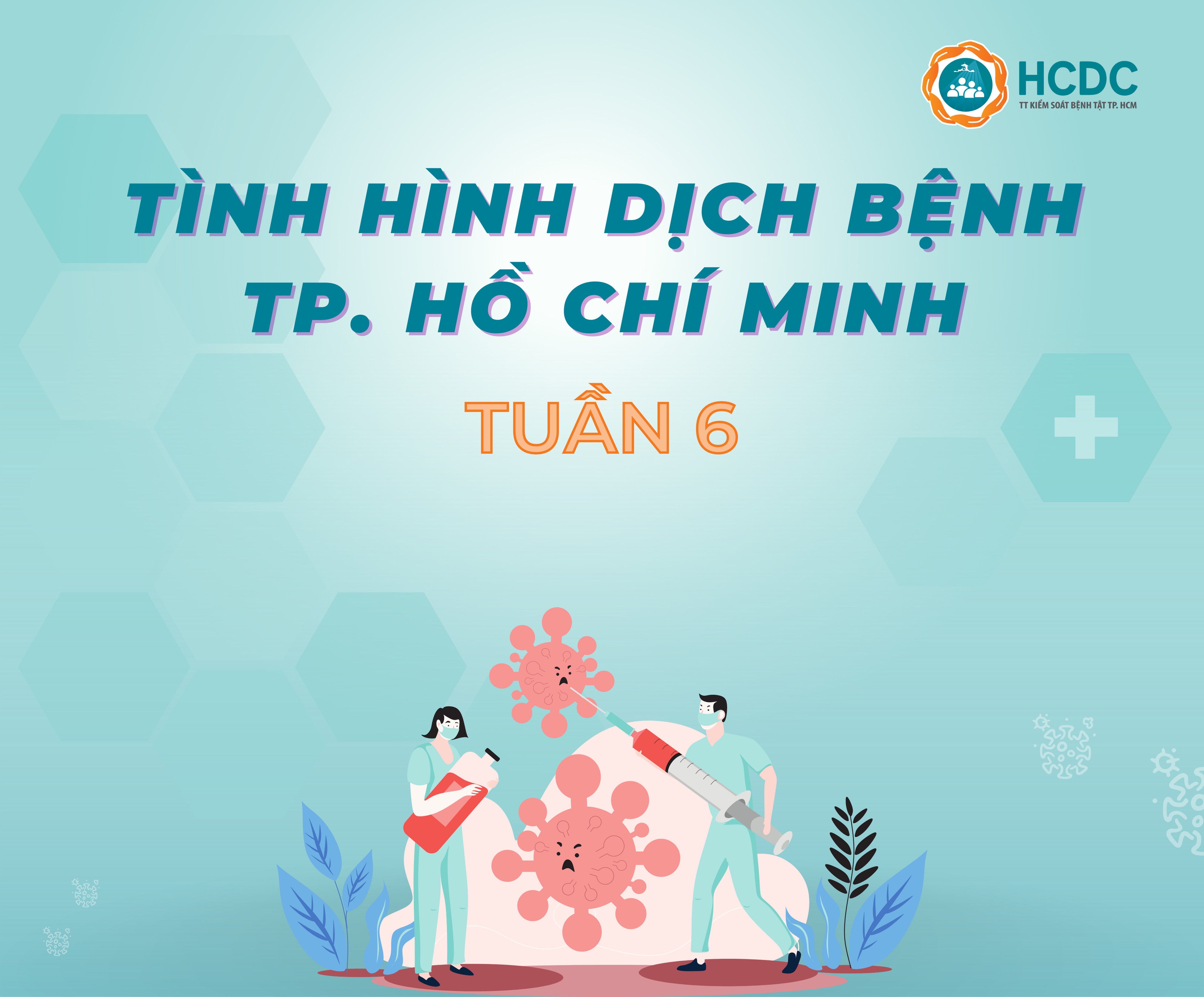 TP.HCM: Tình hình dịch bệnh tuần 06 (từ ngày 6/2/2023 đến 12/02/2023)