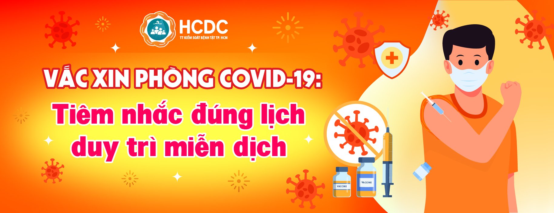 TP.HCM: tổ chức tiêm phòng COVID-19 cao điểm xuyên Tết