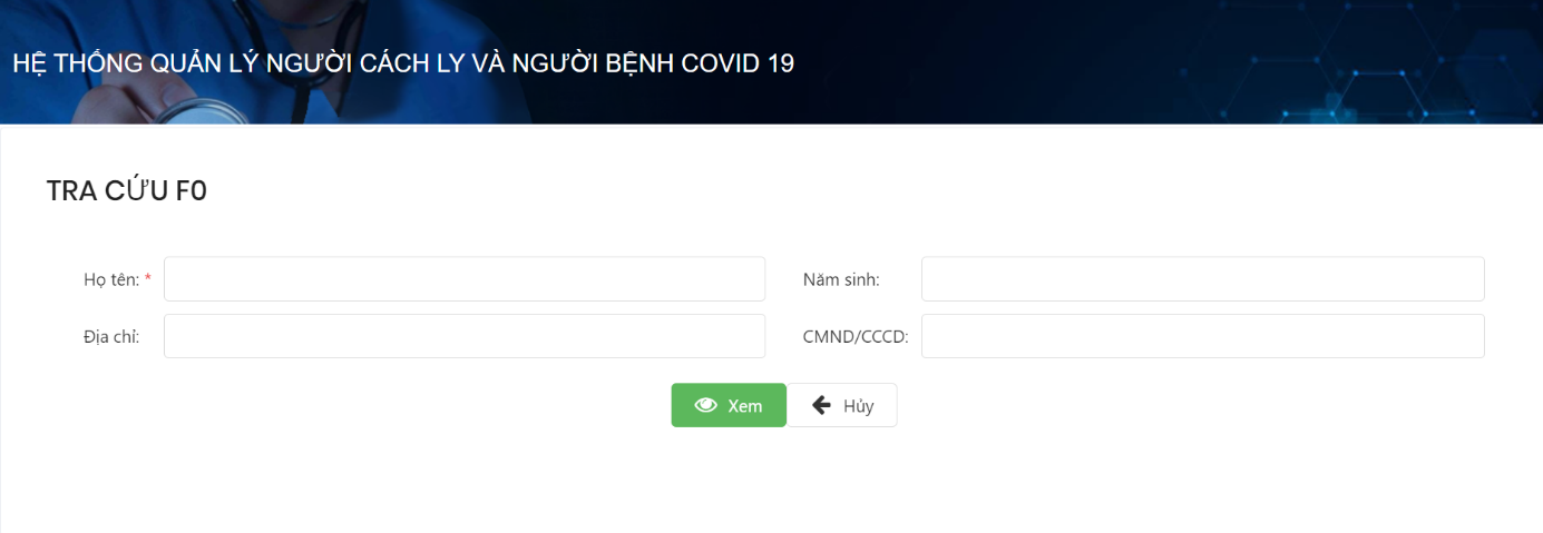 TP.HCM: Triển khai ứng dụng tra cứu thông tin người thân đang điều trị COVID-19