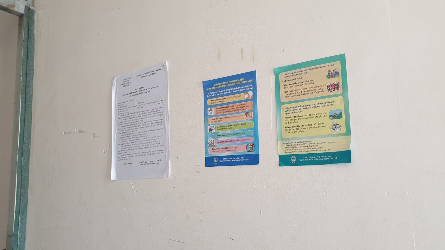 TTYT quận Tân Bình giám sát hoạt động cách ly y tế tại hộ gia đình