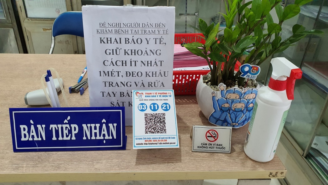 TTYT Tân Bình triển khai ứng dụng khai báo y tế điện tử bằng QR code
