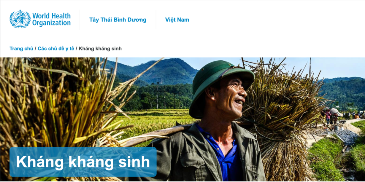 WHO cảnh báo tình trạng kháng kháng sinh ở Việt Nam
